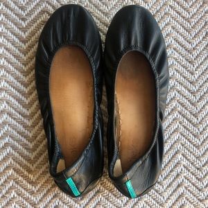 Matte black Tieks size 7